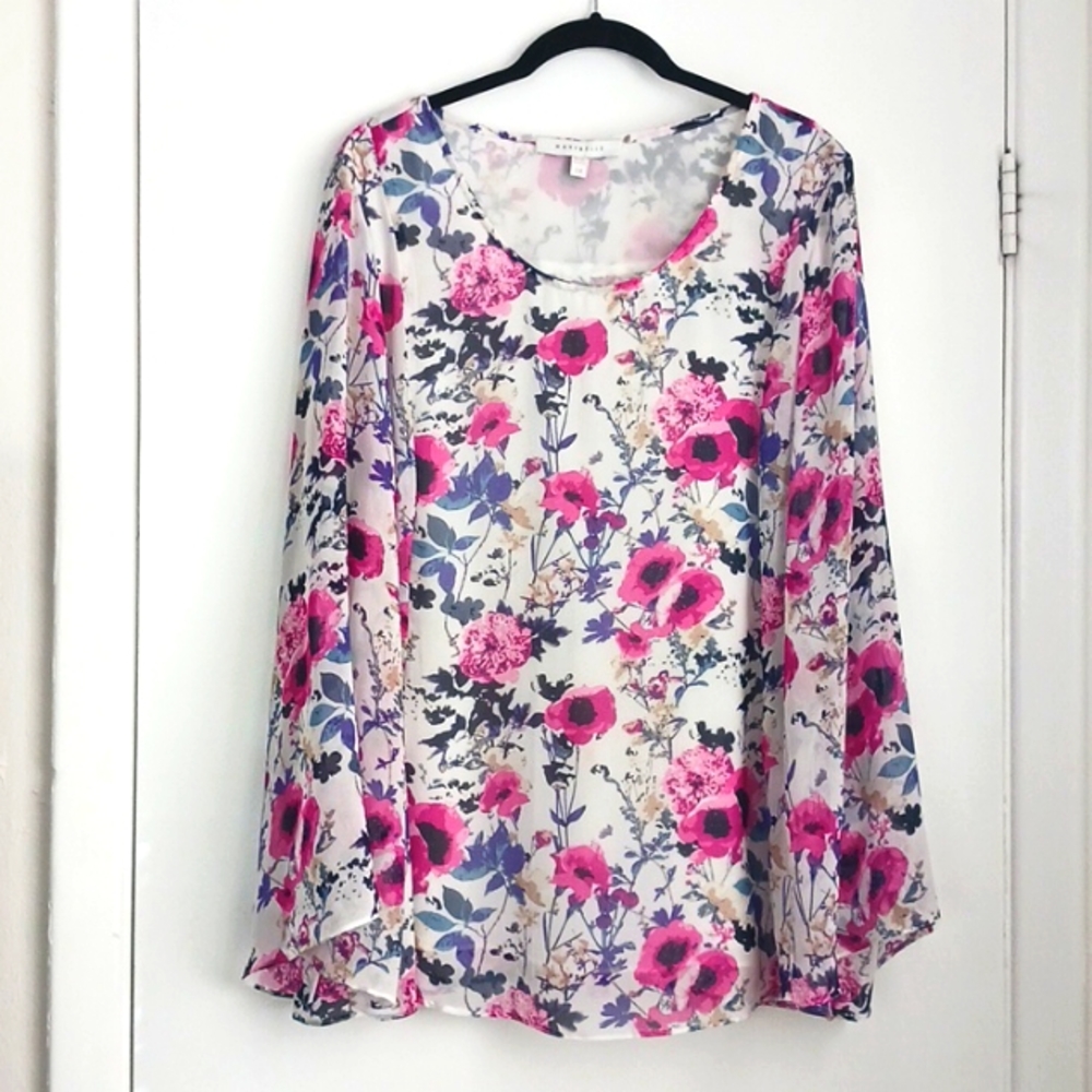 Womens Marybelle Blouse Size 2X